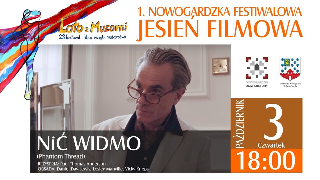 KINO | CZWARTY DZIEŃ JESIENI FILMOWEJ - ZAPRASZAMY!
